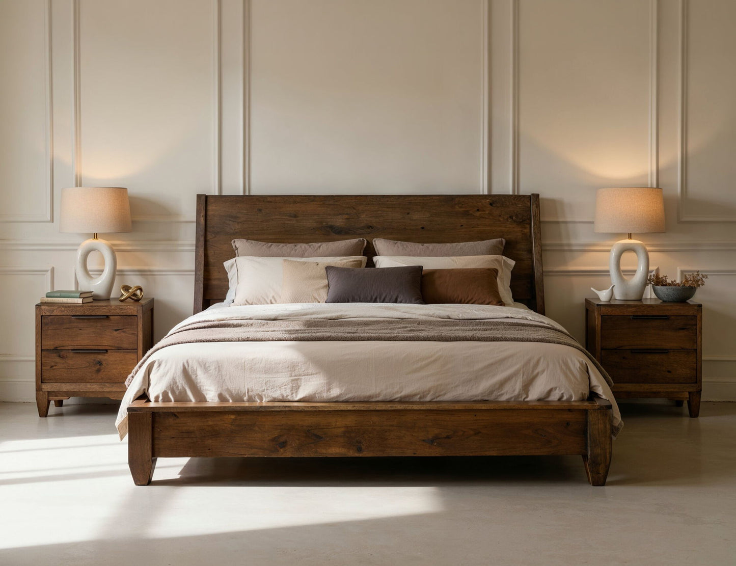 Sonora - 2 Drawer Nightstand - Brown