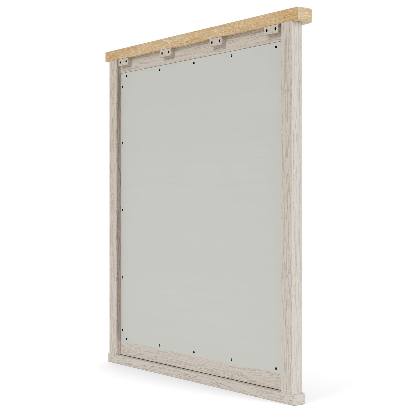 Glenndale - Dresser Mirror - Aged White