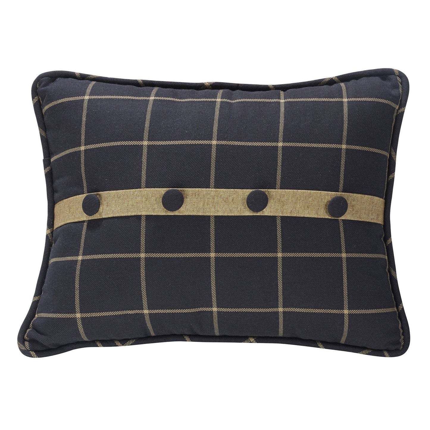 Ashbury - Twin Comforter Set (Set of 4) - Tan / Black