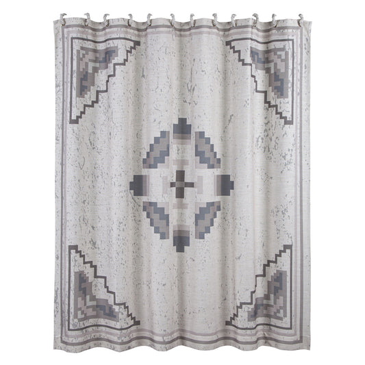 Dakota - Shower Curtain - Gray