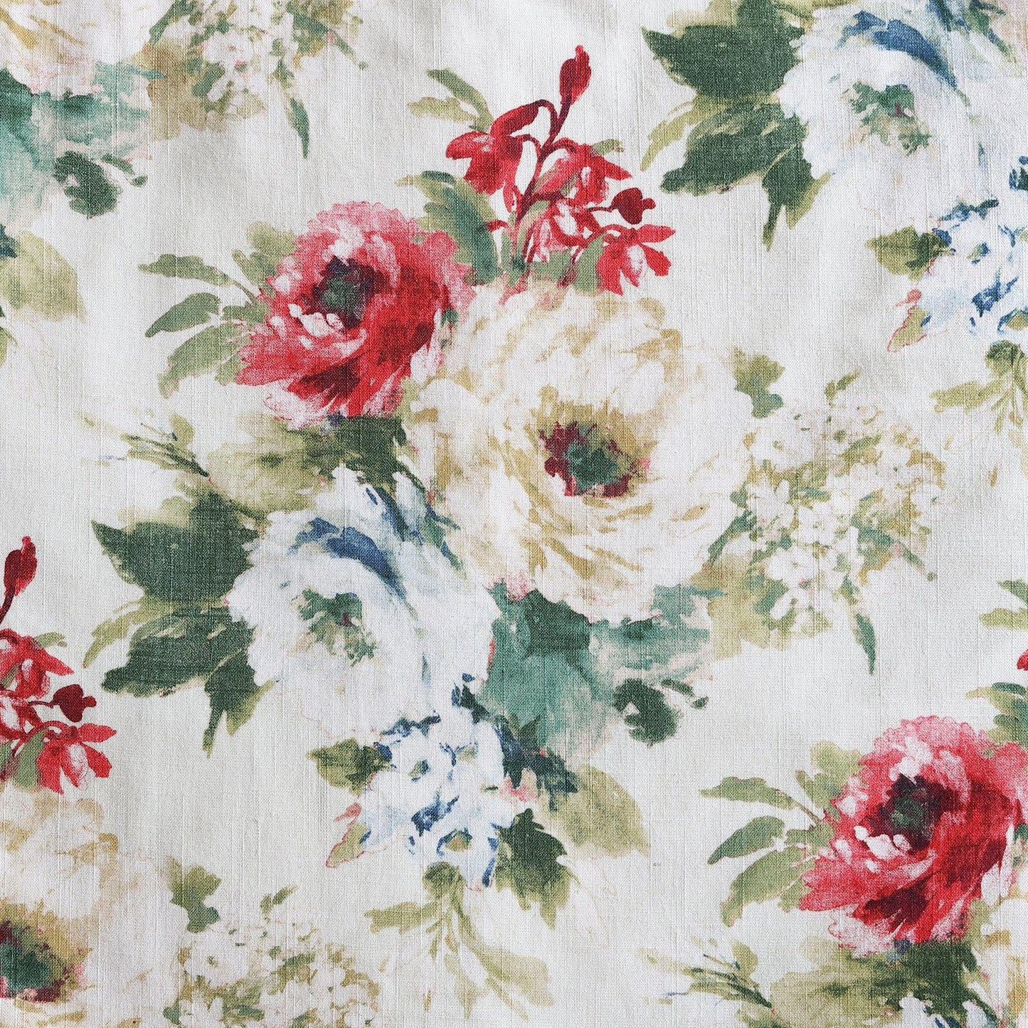 Peony - Queen Washed Linen Duvet Cover Set (Set of 3) - Blossom