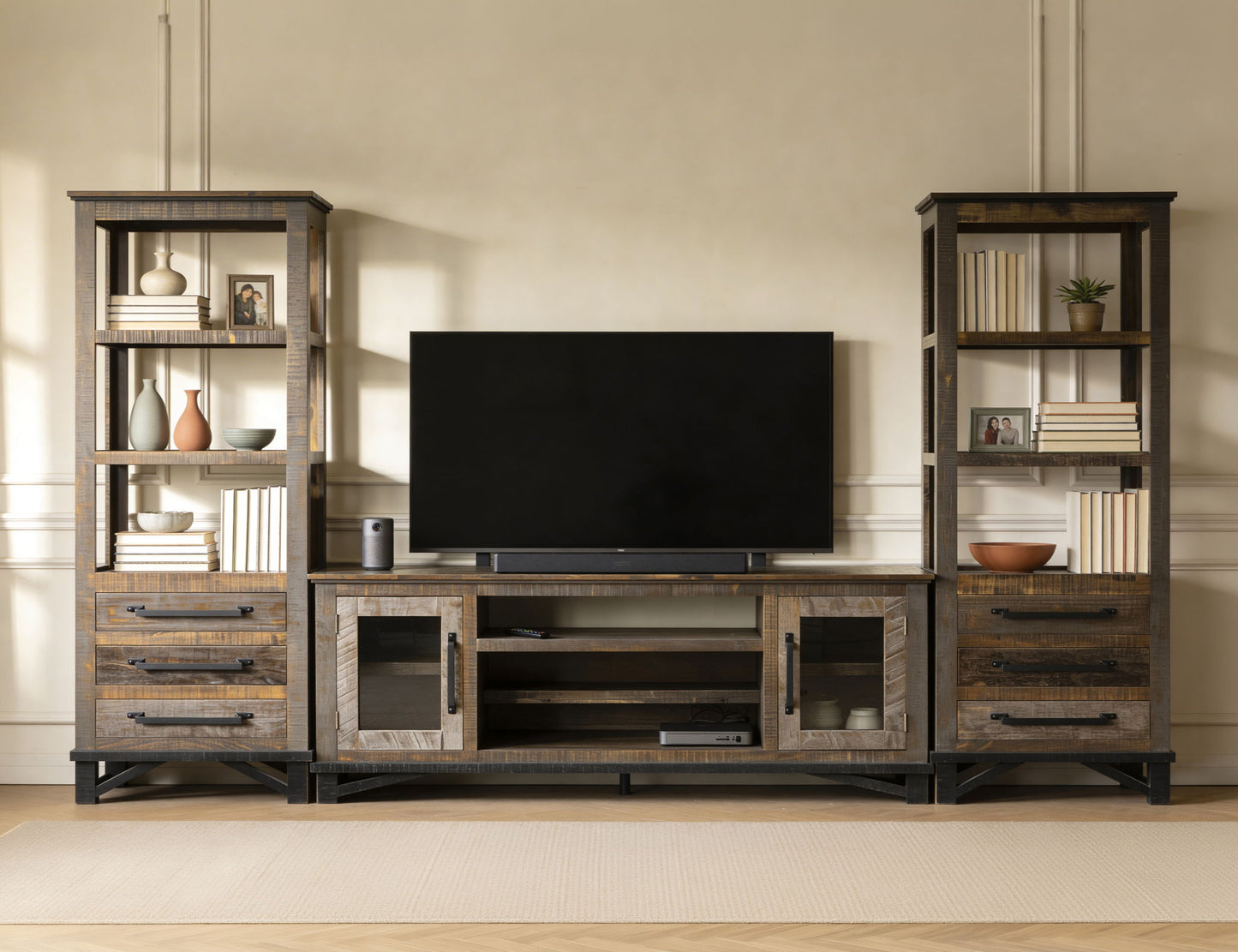 Loft - Pier - Two Tone Gray / Brown