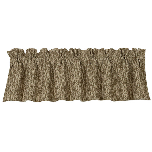 Alamosa - Southwestern Valance - Tan / Taupe