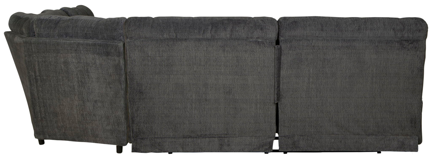 Ashland - Reclining Sectional With 4 Lay Flat Reclining Seats