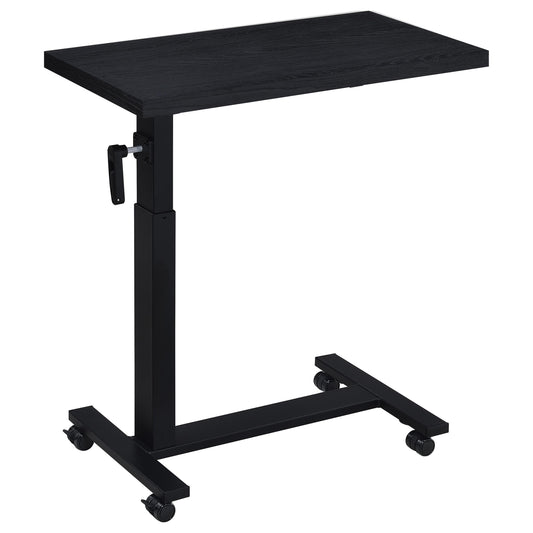 Westpark Height Adjustable Mobile Bedroom C-Table Black