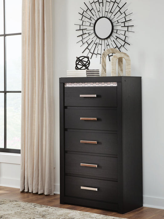 Shoralli Five Drawer Chest