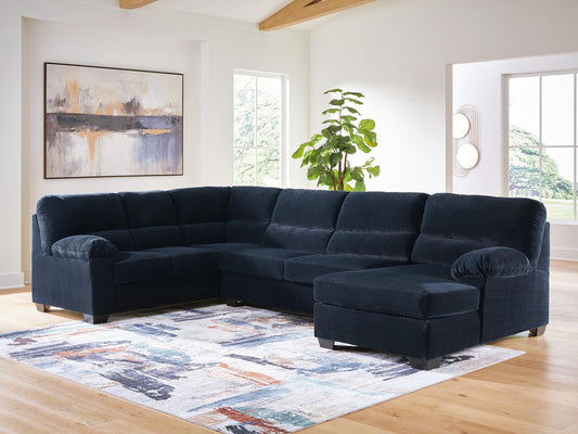 SimpleJoy 3-Piece Sectional with Chaise