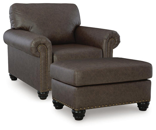 Roxmere Chair and Ottoman