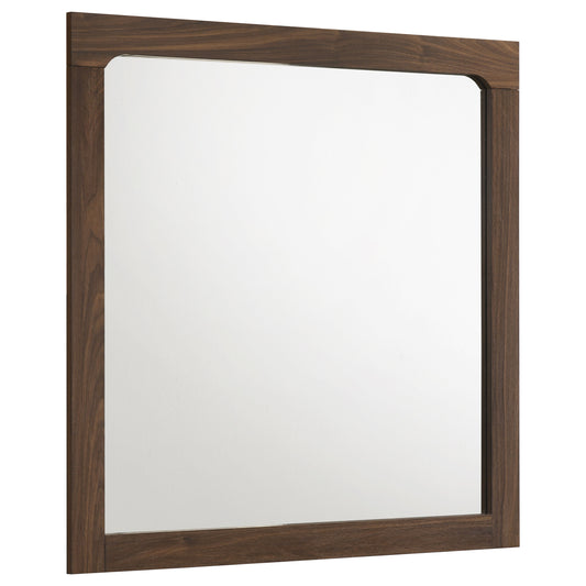 Etienne Rectangular Dresser Mirror Walnut