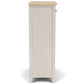 Glenndale - Five Drawer Chest - Aged White / Wheat