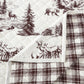 White Pine - Full/Queen Reversible Quilt Set (Set of 3) - White
