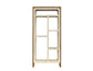 Evoke - Bookcase - Ivory / Brown