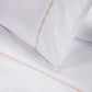 Laurel Sheet - Queen 350TC Laurel Embroidered Border Sheet Set (Set of 4) - Blush
