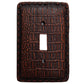Resin Gator Switch Plate - 5" x 3.5" Resin Gator Single Wall Switch Plate  - Multi