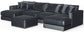 Remington - Modular Sofa And Cocktail Ottoman - Slate