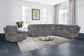 Teddy - Recliner With Power Headrest & Footrest - Gray
