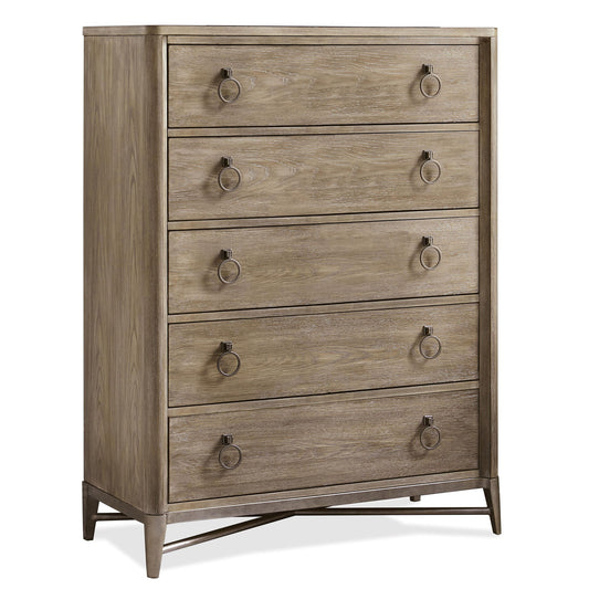 Sophie - 5 Drawer Chest - Light Brown