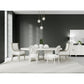 Hepburn - Upholstered Host Chair (Set of 2) - White