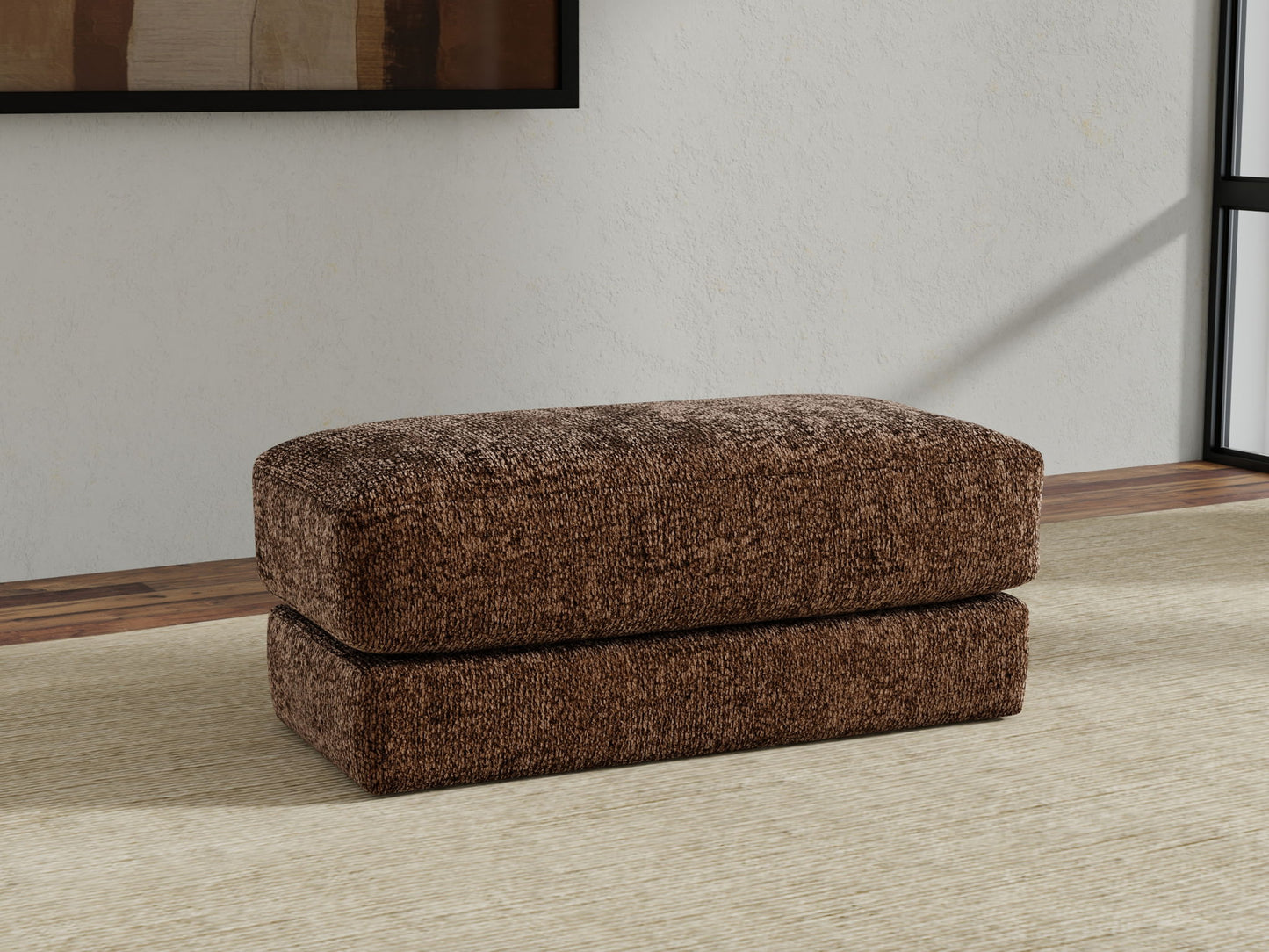 Jaden - Fabric Ottoman