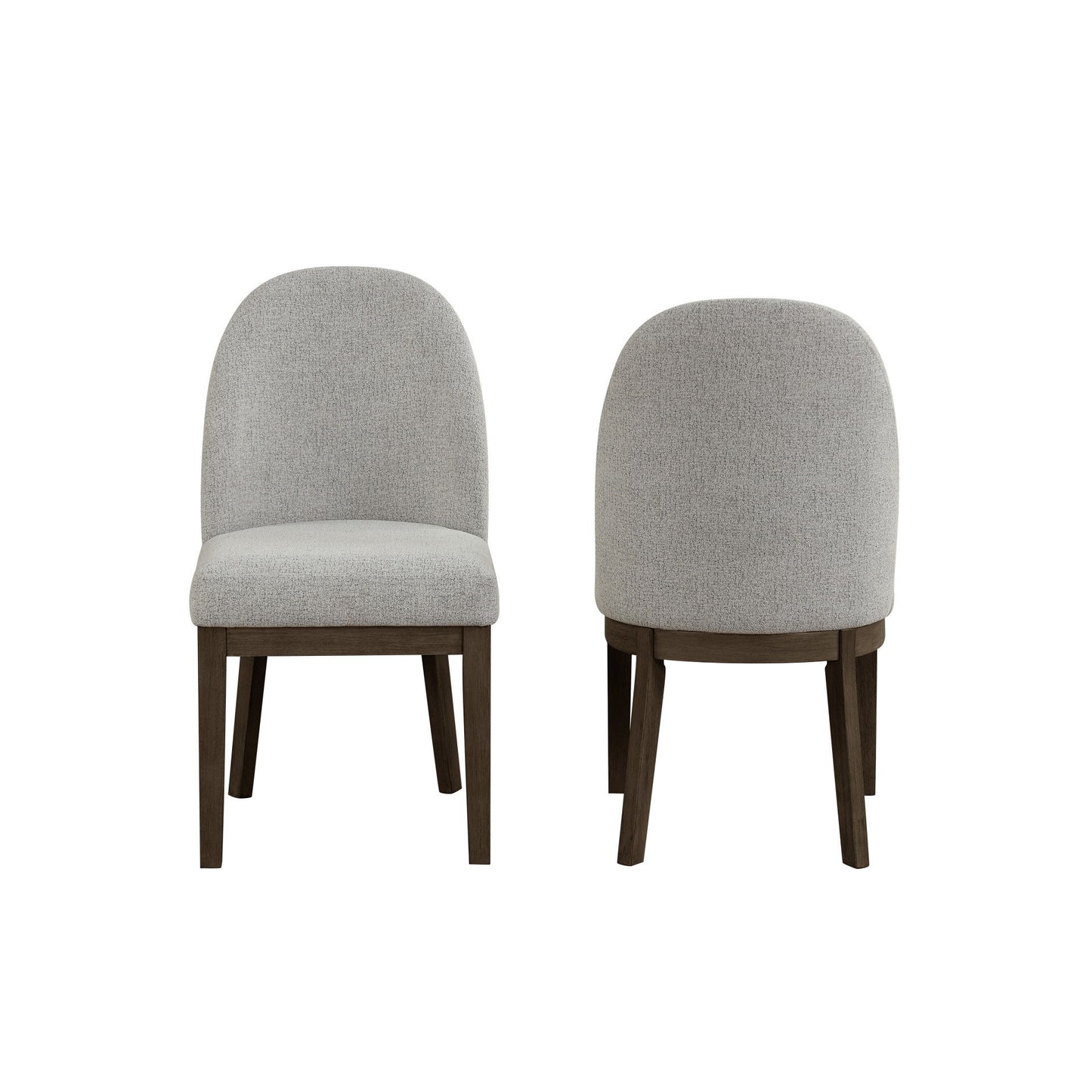 Essence - Upholstered Curved Back Chair (Set of 2)