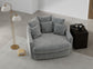 Matty - Round Accent Cuddle Chaise