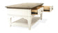 Myra - Small Leg Cocktail Table - Natural / Paperwhite