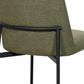 Erik - Bar Chair With Black Metal Frame (Set of 2)