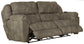 Flynn - Power Lay Flat Reclining Sofa Power Adjustable Headrest & Lumbar And Dual Heat & Massage - Fig