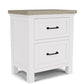 Cora - 2 Drawer Nightstand - White