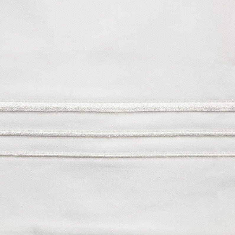 Border Embroidery - King Sheet Set (Set of 4) - White