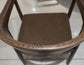 Natural Teca - Wooden Armchair - Quartersawn Oak / Marooned Brown