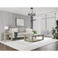 Wilde - Rectangular Glass Top Coffee Table - Light Brown