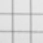 Windowpane - Queen Plaid Duvet Cover Set (Set of 3) - White