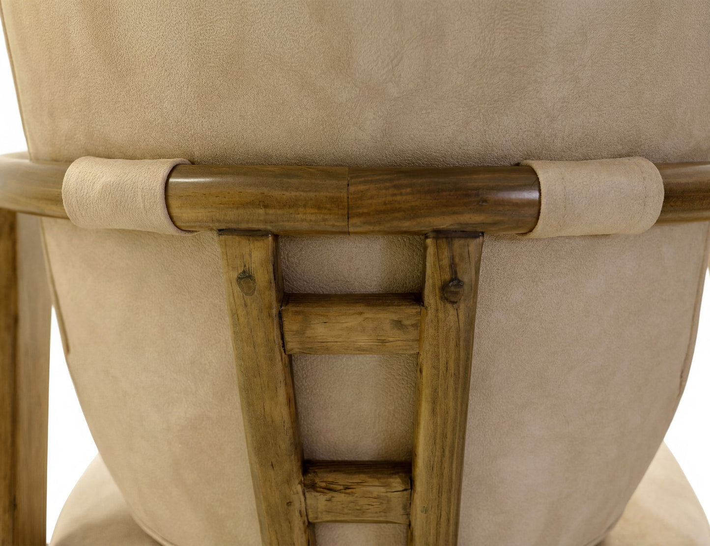 Silver - Upholstered Chair - Brown / Beige