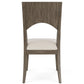 Sariel - Upholstered Side Chair (Set of 2) - Dark Brown