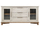 Loft - 3 Drawer & 2 Door Buffet - Gray / Beige