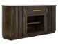 Mezquite - 1 Drawer & 2 Door TV Stand For Fire Place