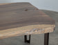 Parota - Rectangular Table (Live Edge) - Light Brown