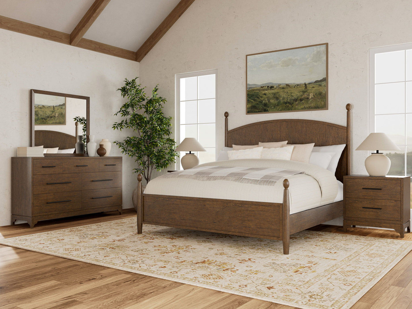 Calhoun - Panel Bed