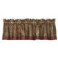 San Angelo - Paisley Valance - Red / Gold / Blue
