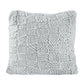 Chess Knit - Euro Sham - Gray