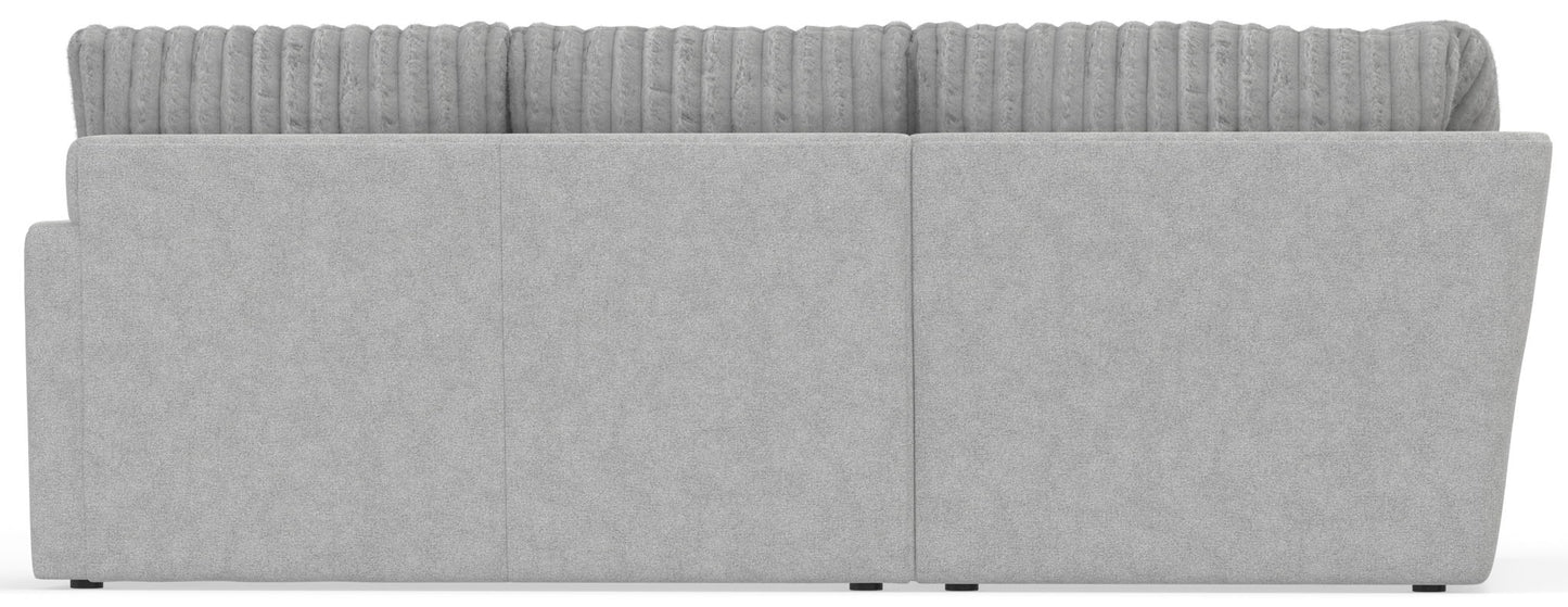 Titan - Sectional With Comfort Coil Seating And Accent Pillows Included