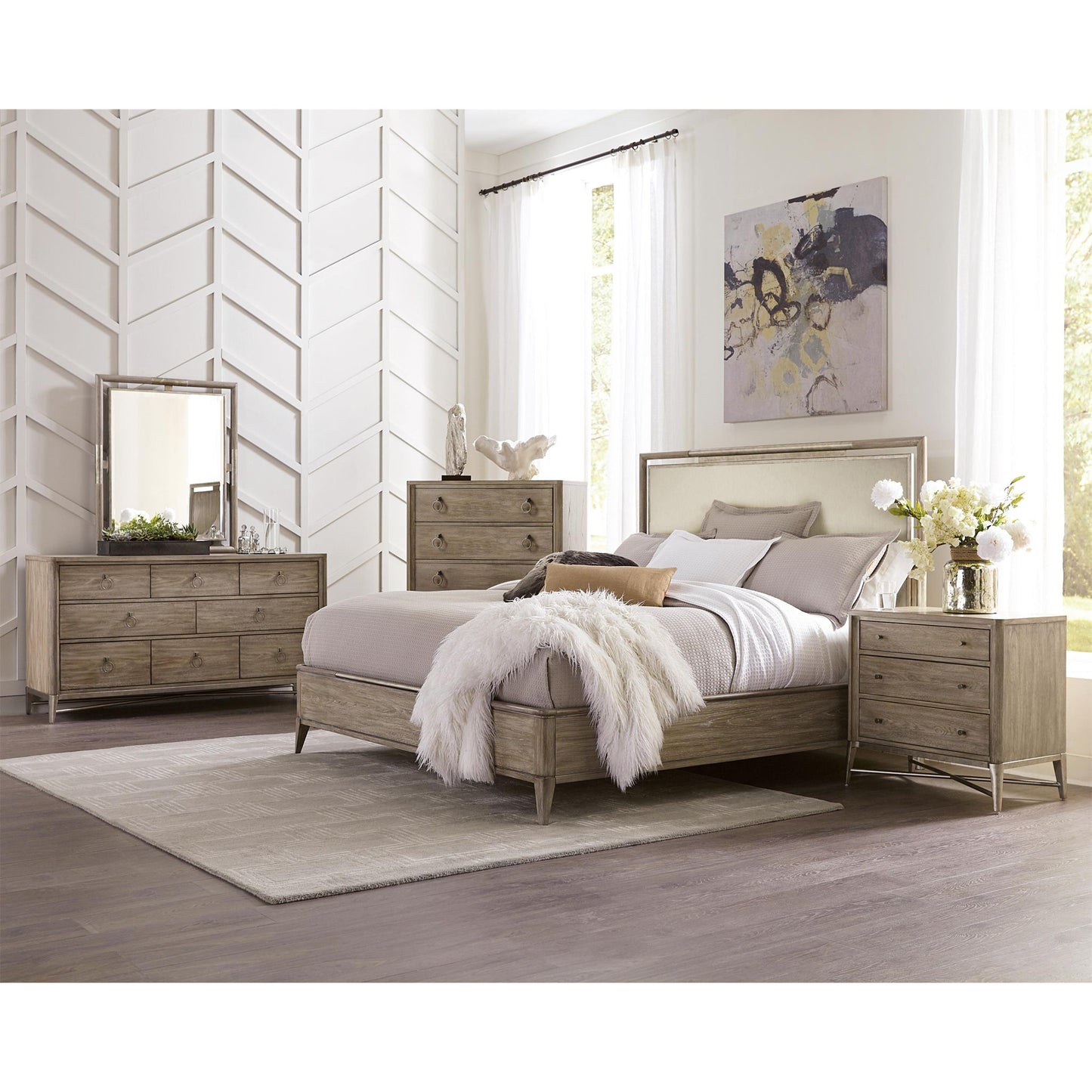 Sophie - 5 Drawer Chest - Light Brown