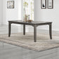 Lisbon - Rectangle Dining Table - Gray