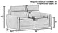 Nico - Power Headrest Reclining Sofa