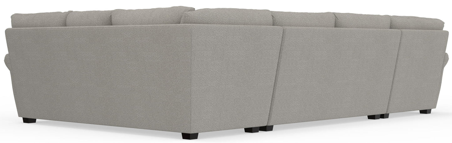 Livingston - Sectional With Comfort Coil Seating And Accent Pillows Included