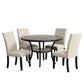 Crispin - Round Dining Table - Gray