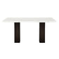 Faust - Adjustable Table / Base & Top - White