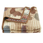 Home On The Range - Full/Queen Reversible Quilt Set (Set of 3) - Tan
