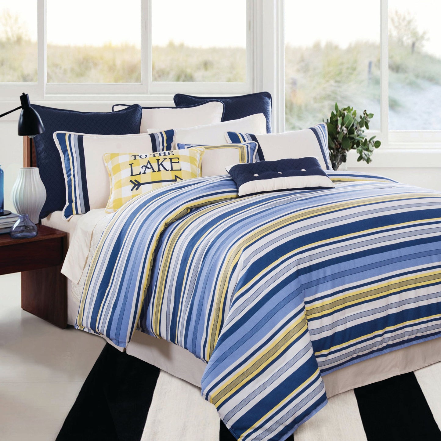 Beaufort - Queen Bedding Set (Set of 4) - Multi Color